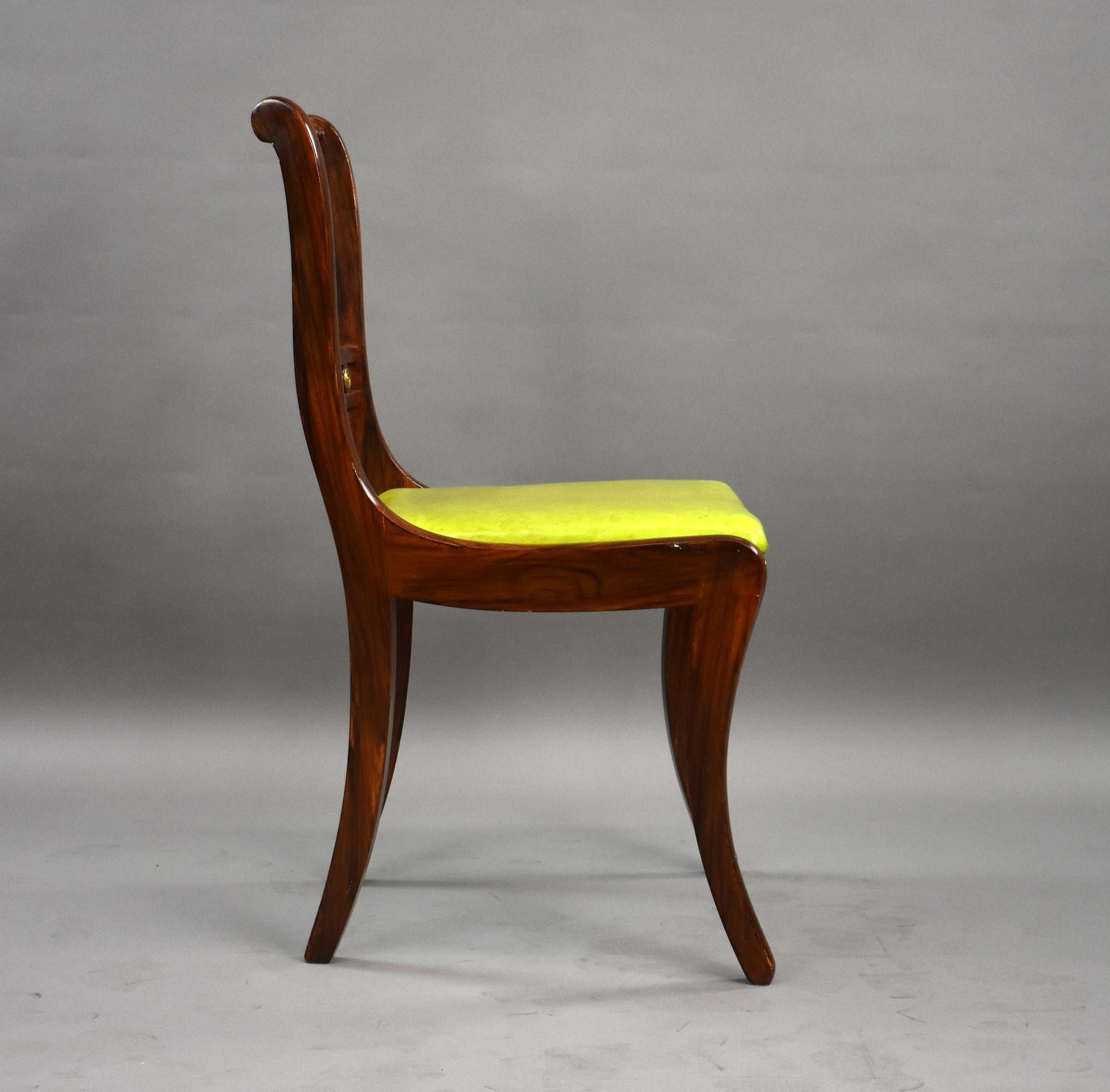 Ensemble de 10 chaises de salle à manger de style Regency Bon état - En vente à Chelmsford, Essex