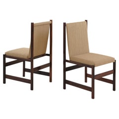 Set of 10 Rosewood Dining Chairs, Celina Decorações, Brazilian Midcentury, 1960s