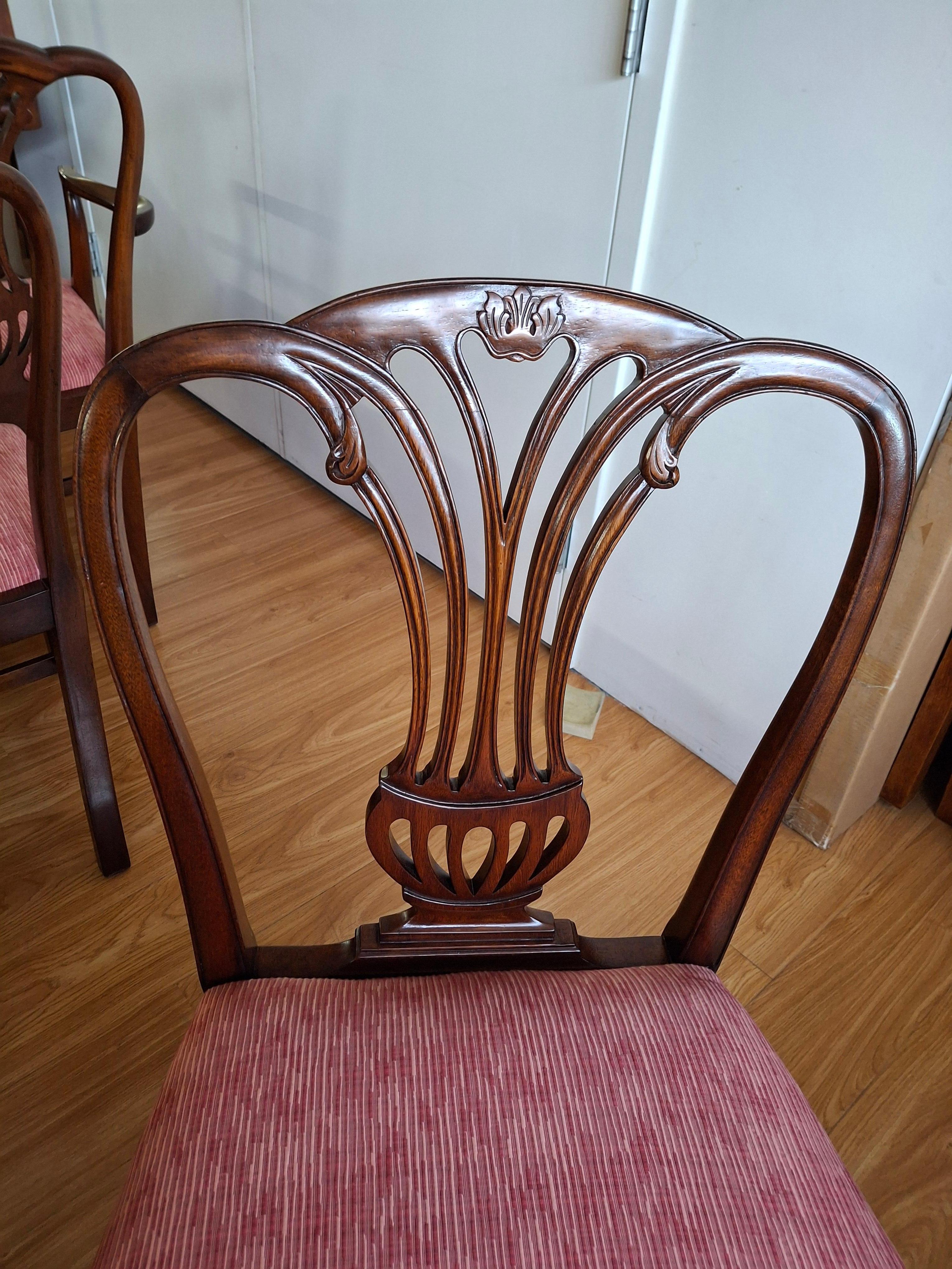 Set di 10 sedie da pranzo Smith & Watson in stile Chippendale in vendita 6