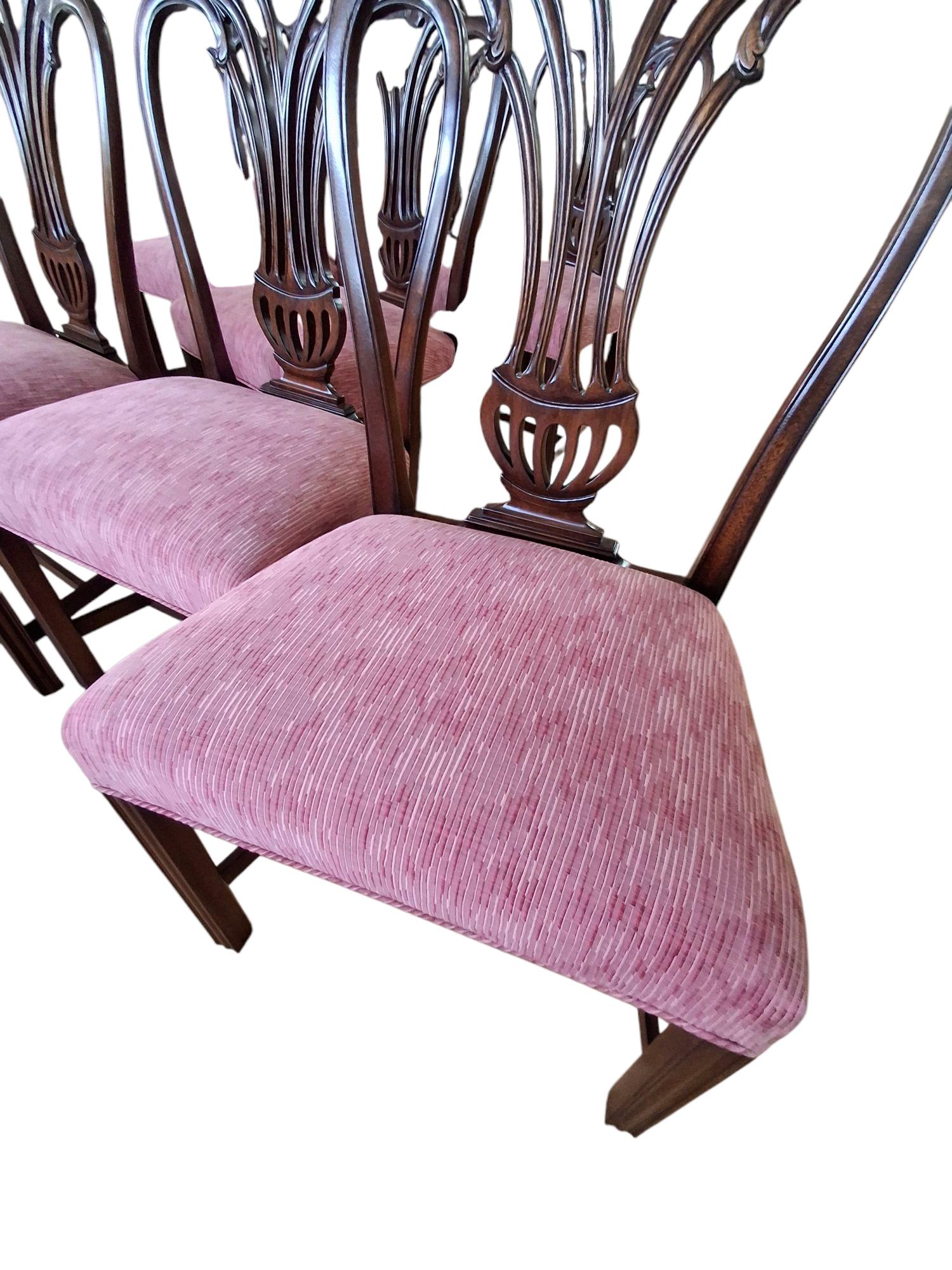 Set di 10 sedie da pranzo Smith & Watson in stile Chippendale in vendita 1