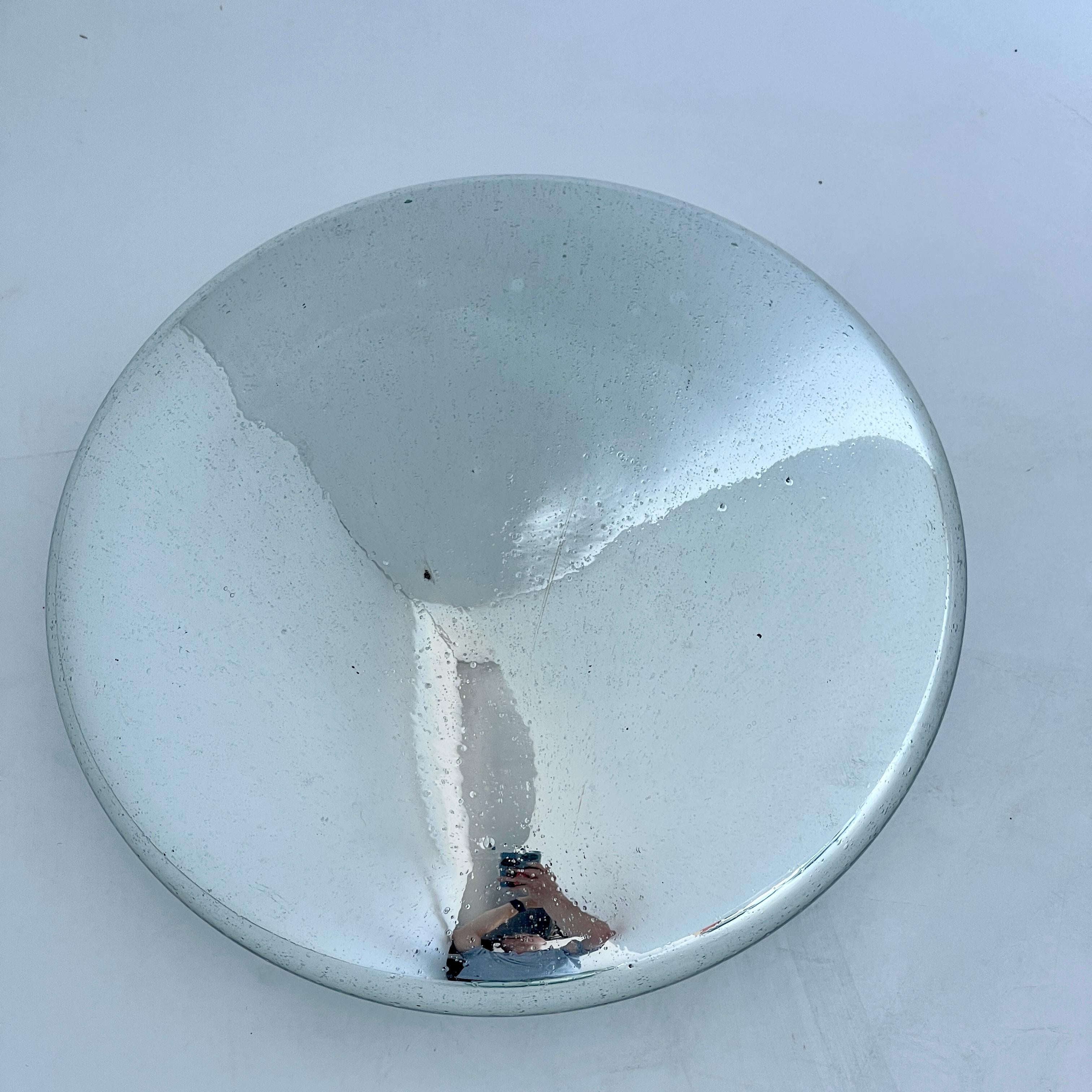 Set of 10 Teardrop Mercury Glass Wall Sculptures 2