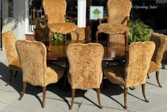 Juego de 10 sillas de comedor Therien Workshops Volute de nogal