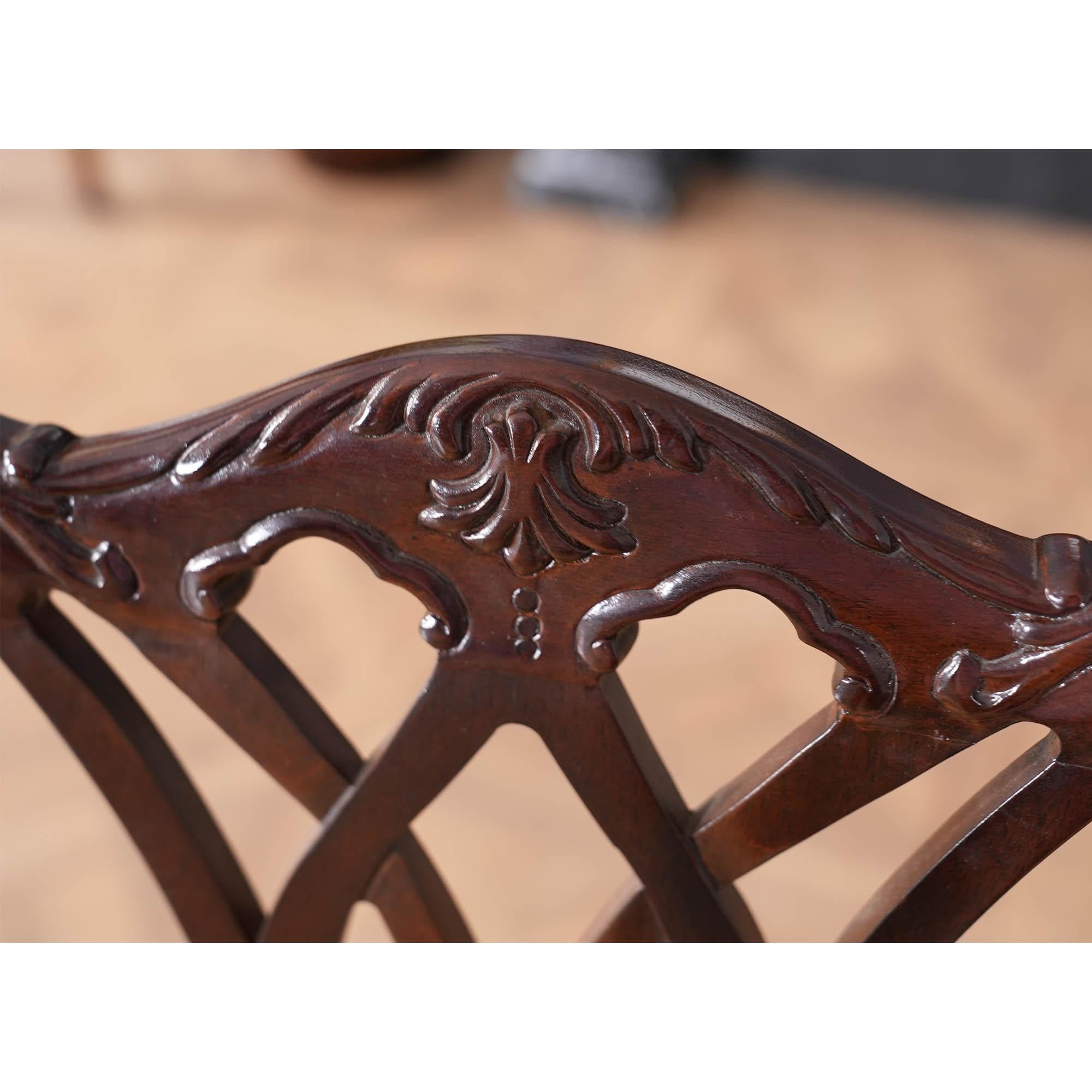 Set of 10 Vintage Drexel Dining Chairs For Sale 3