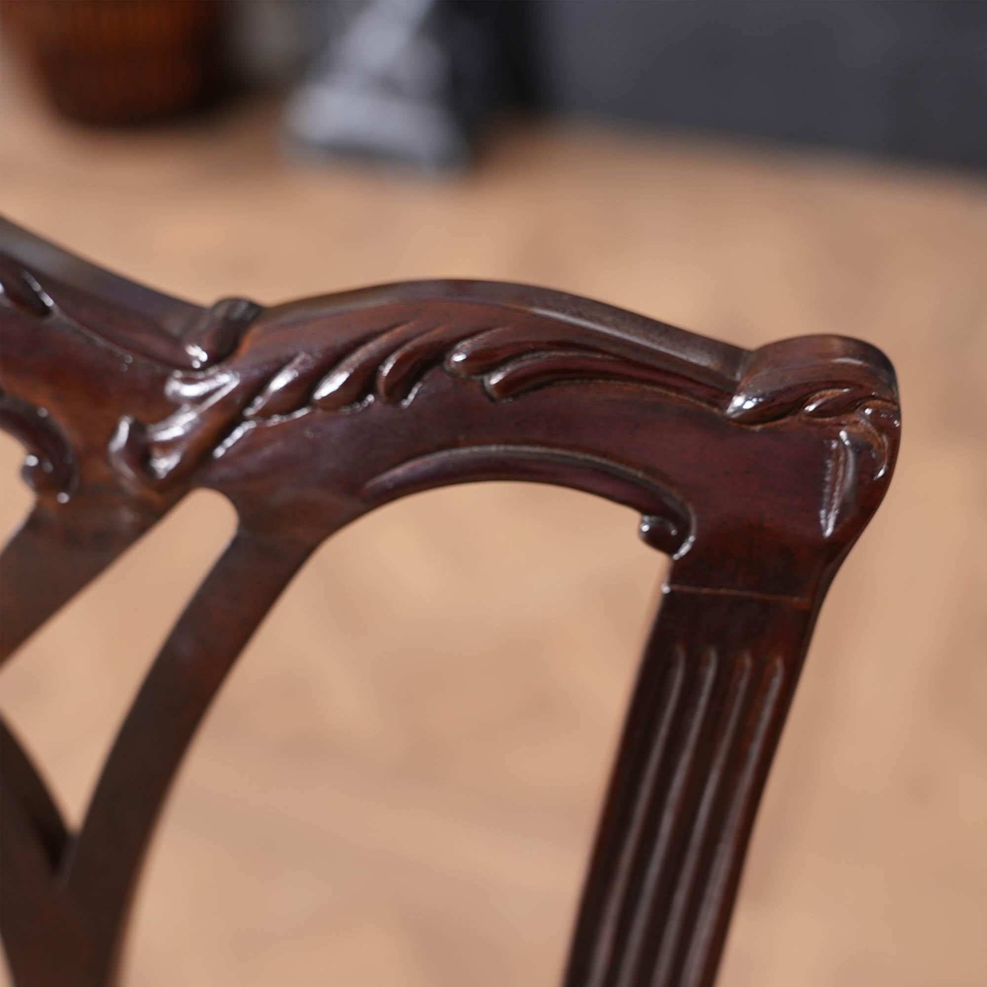 Set of 10 Vintage Drexel Dining Chairs For Sale 4