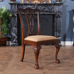 Set of 10 Vintage Drexel Dining Chairs