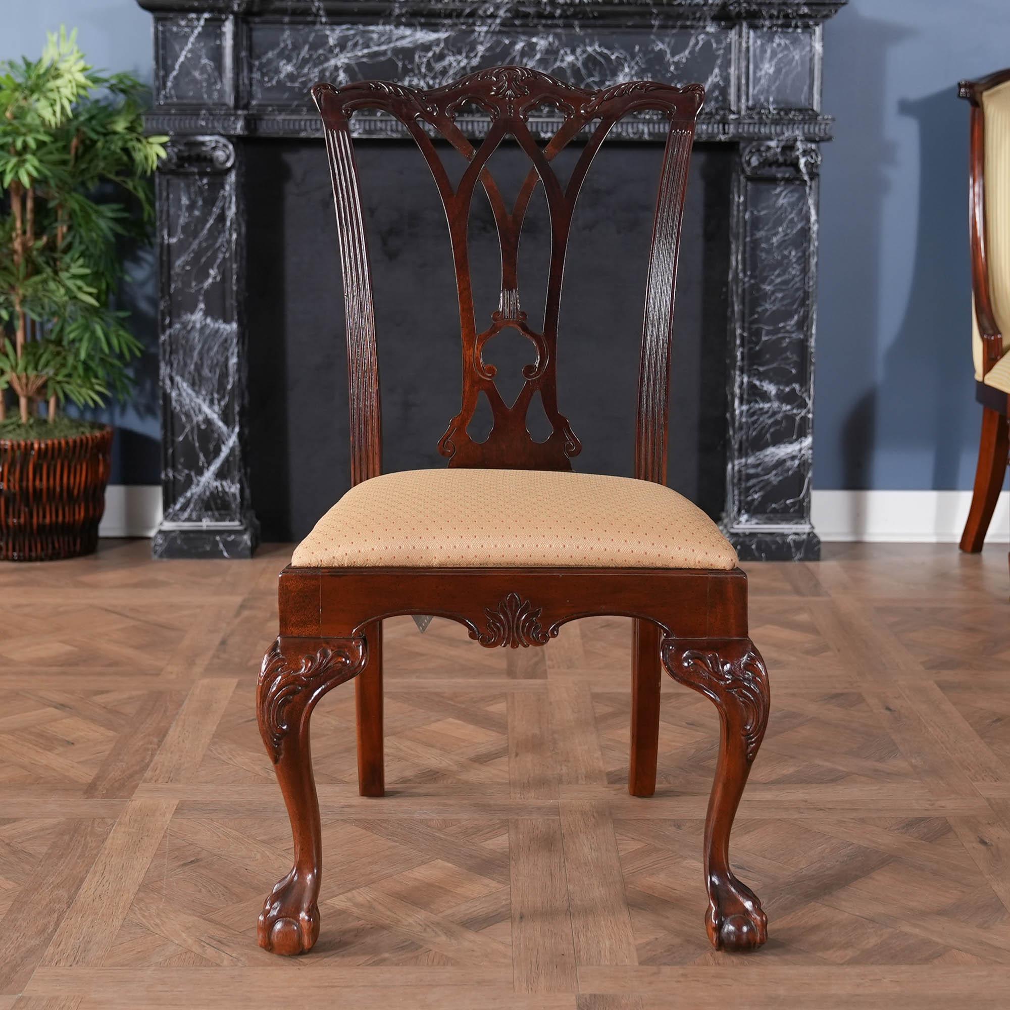 Renaissance Set of 10 Vintage Drexel Dining Chairs For Sale