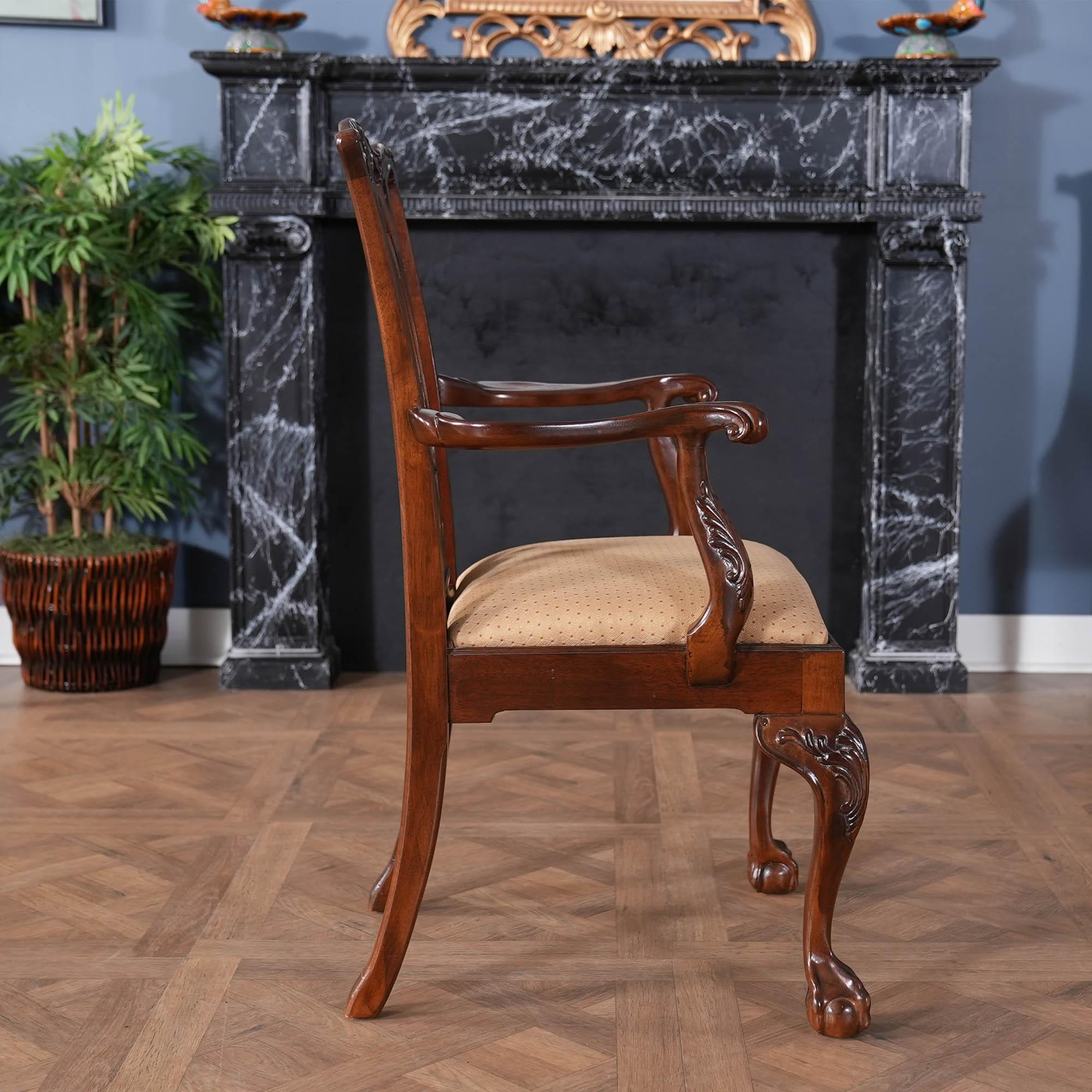 Hand-Crafted Set of 10 Vintage Drexel Dining Chairs For Sale