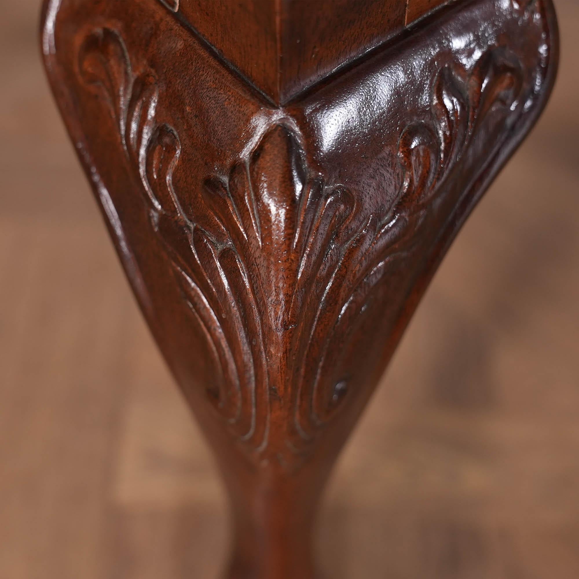 Set of 10 Vintage Drexel Dining Chairs For Sale 1