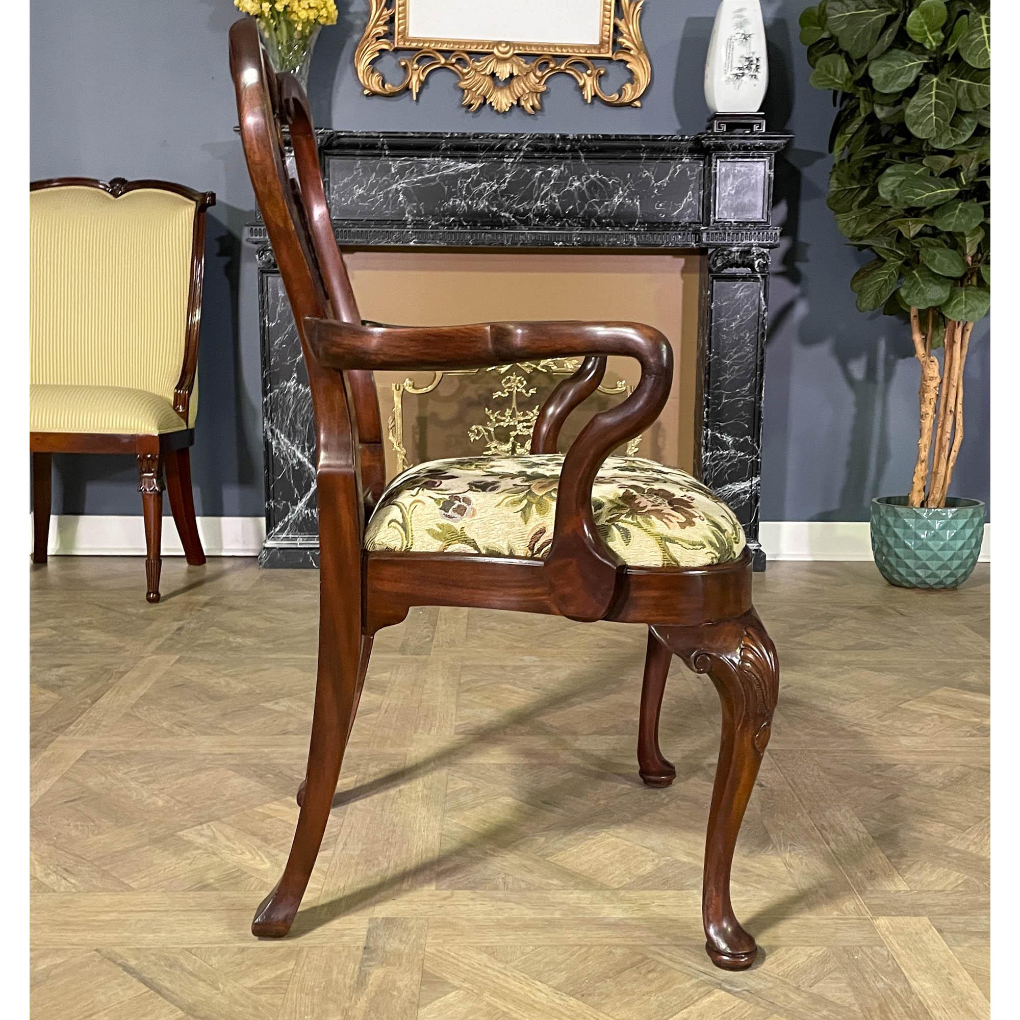 Set of 10 Vintage Maitland Smith Dining Chairs For Sale 4