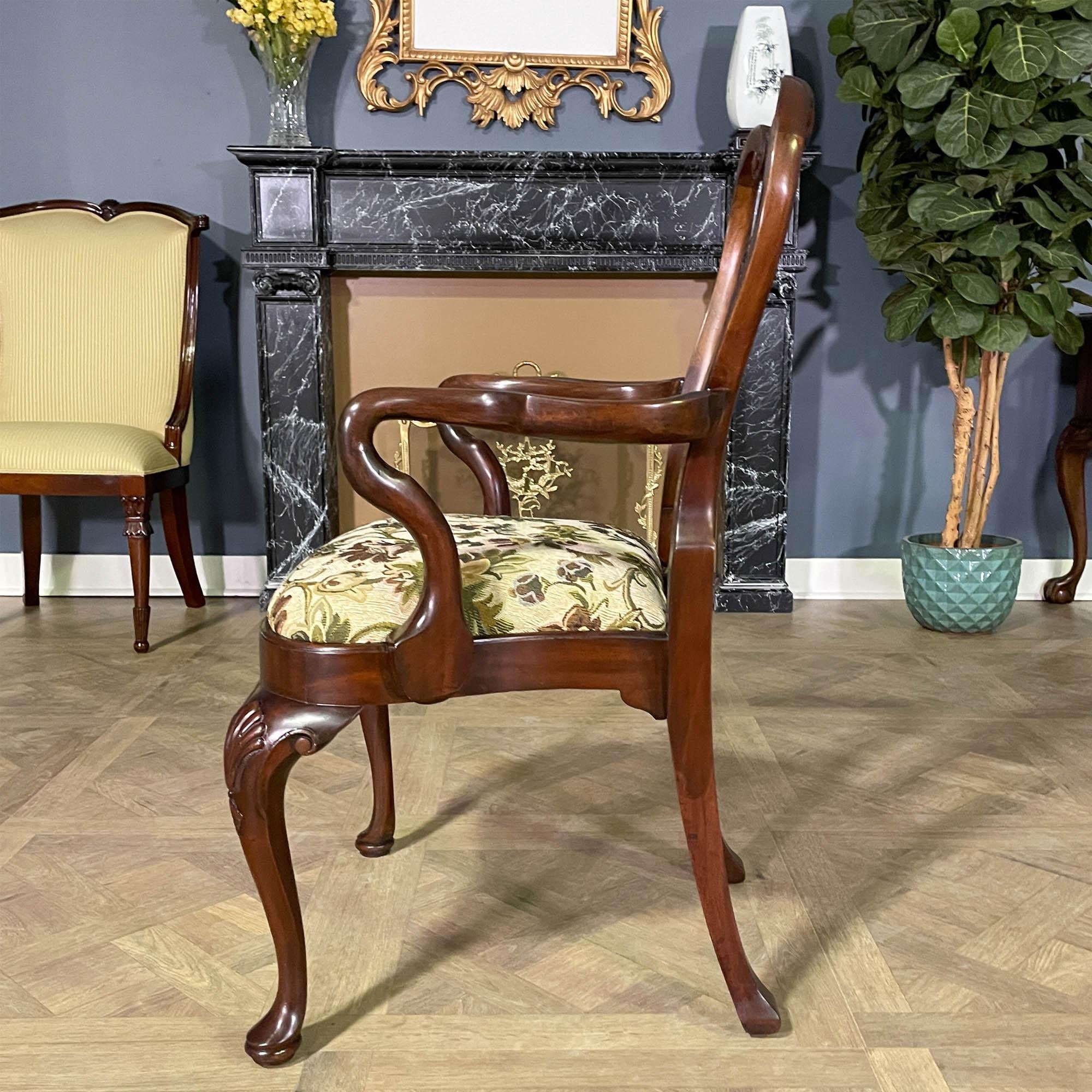 Set of 10 Vintage Maitland Smith Dining Chairs For Sale 6