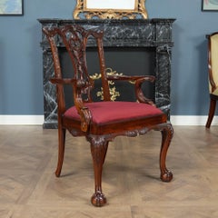 Set of 10 Vintage Maitland Smith Dining Chairs