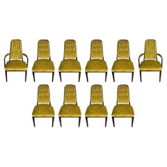 Set of 10 Retro Monteverdi Young Chairs & Armchairs, c. 1950's