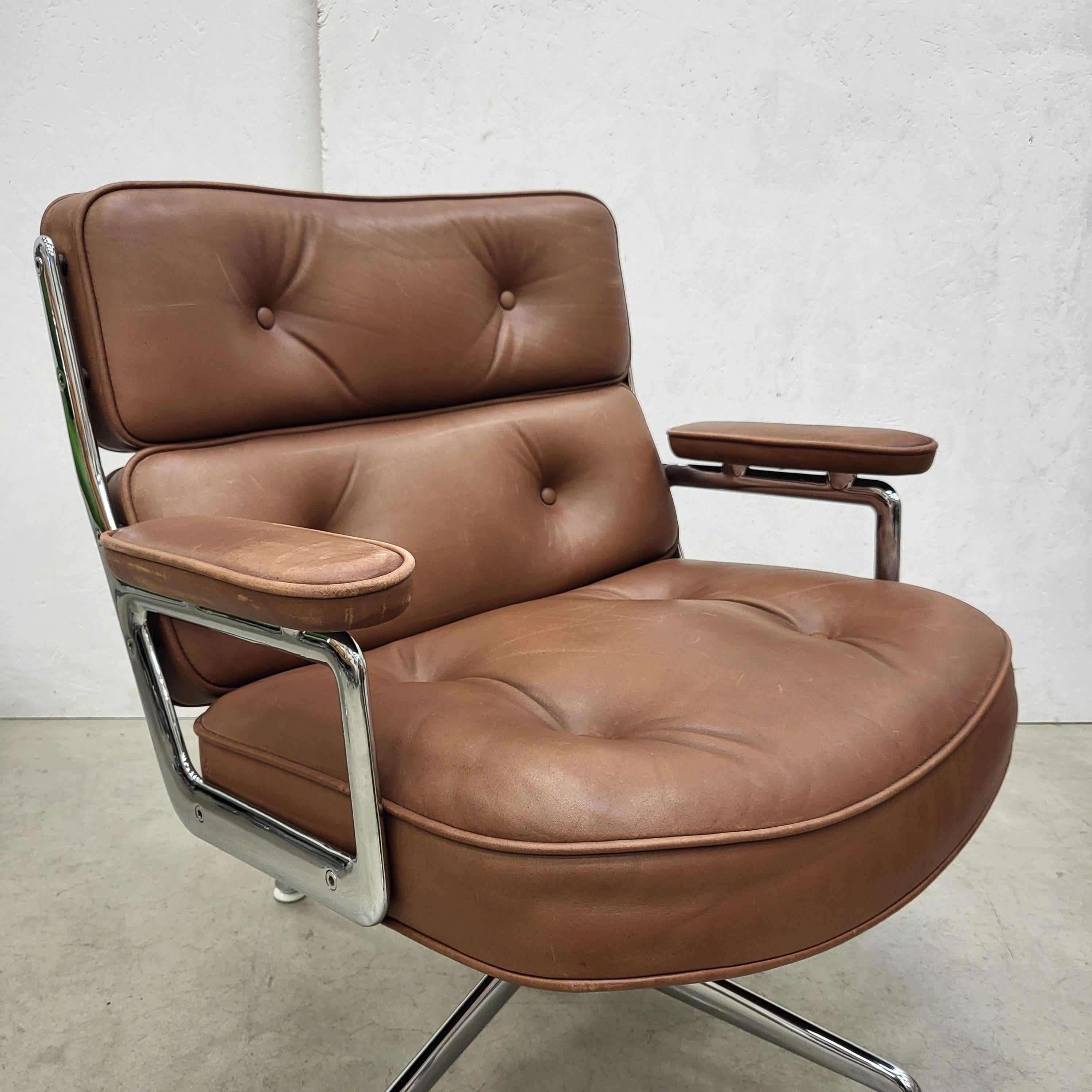 Set von 10 Vitra Herman Miller ES105 Lobby-Stühlen von Charles Eames, 1970er Jahre (Aluminium) im Angebot