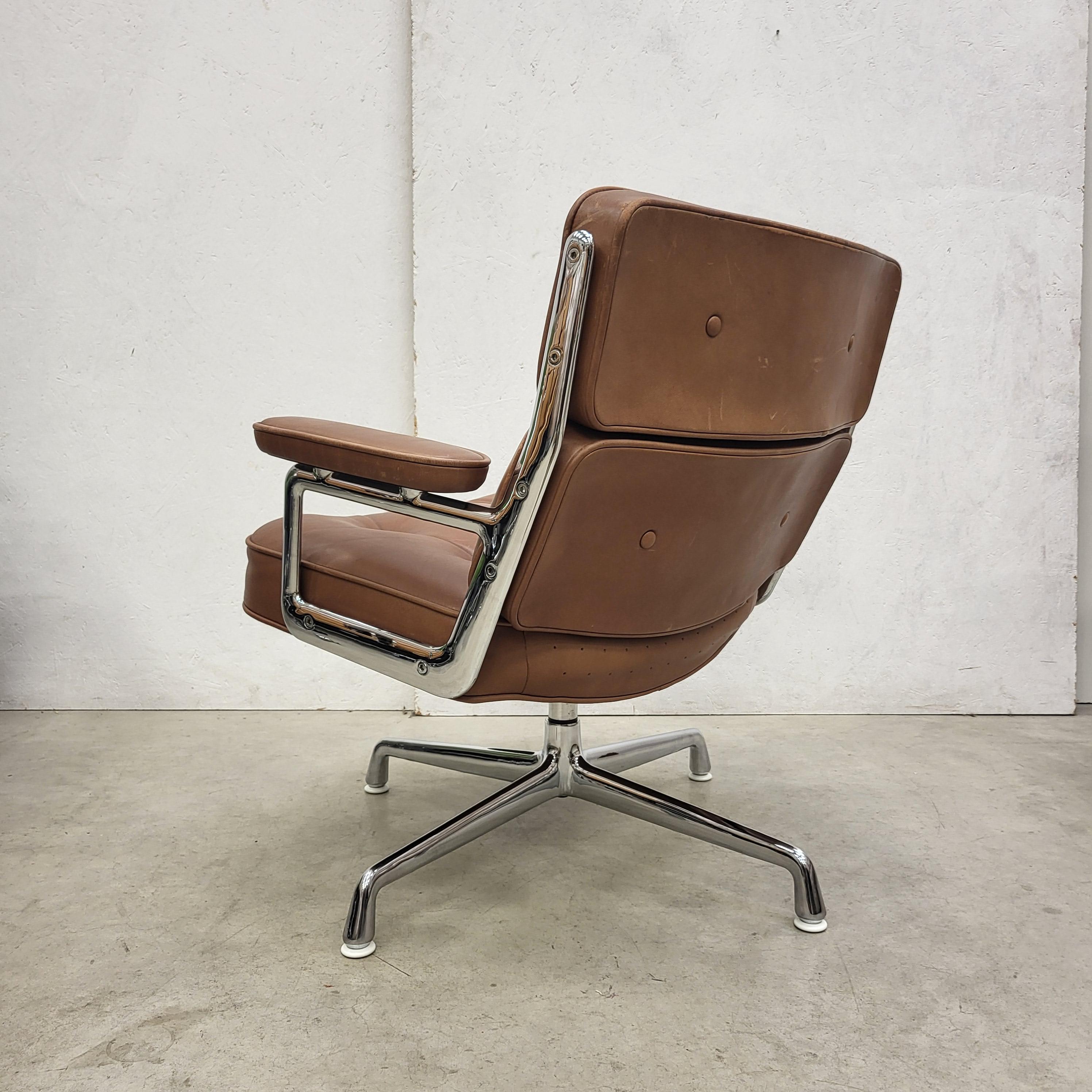Ensemble de 10 chaises de salon Vitra Herman Miller ES105 de Charles Eames 1970 en vente 1