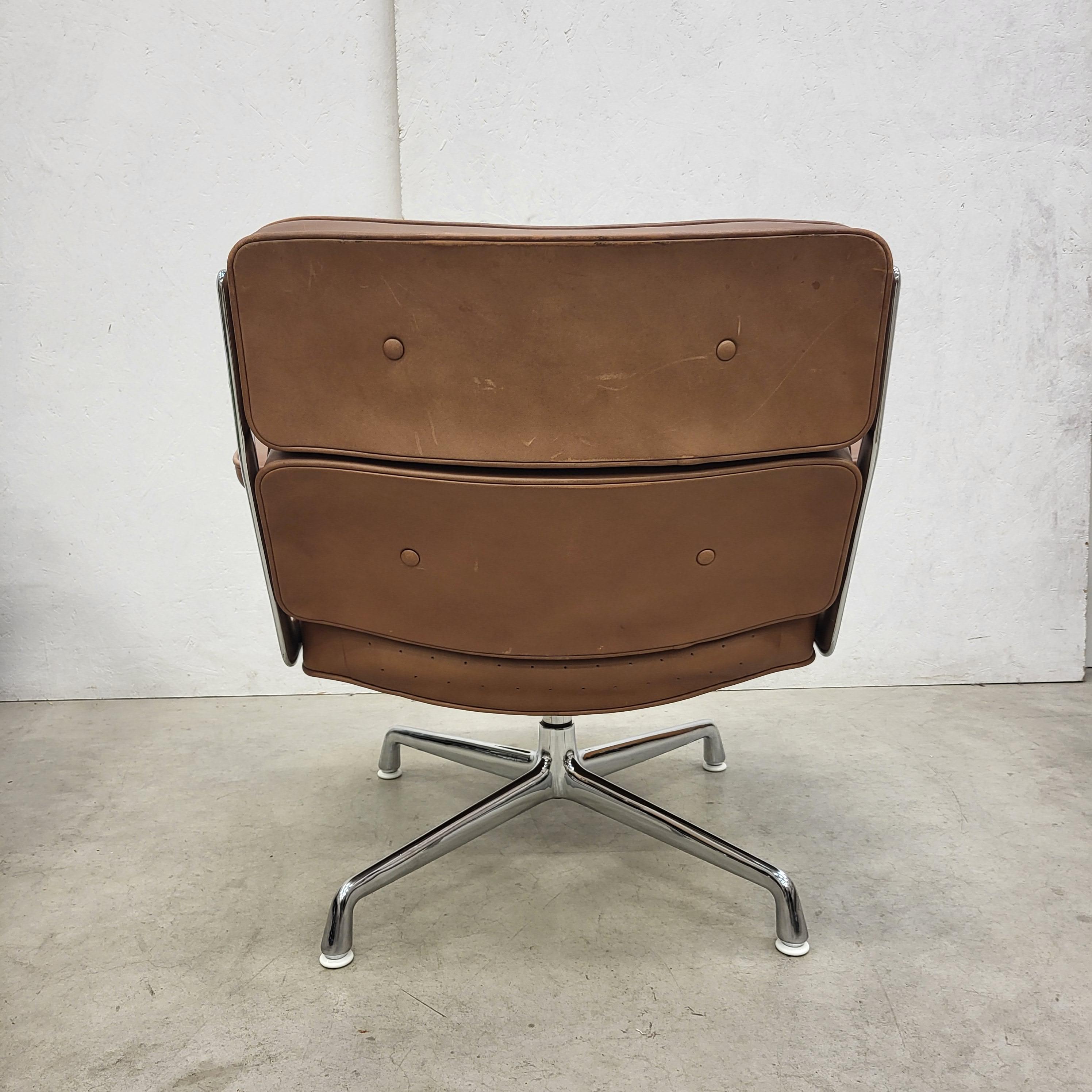 Late 20th Century Set of 10 Vitra Herman Miller ES105 Lobby Chair by Charles Eames 1970s For Sale