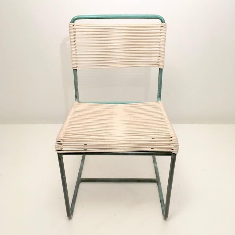 Set of 10 Walter Lamb Bronze Dining Chairs In Good Condition In Los Angeles, CA