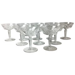 Set di 10 Waterford Sheila Cut Champagne o Tall Sherbet
