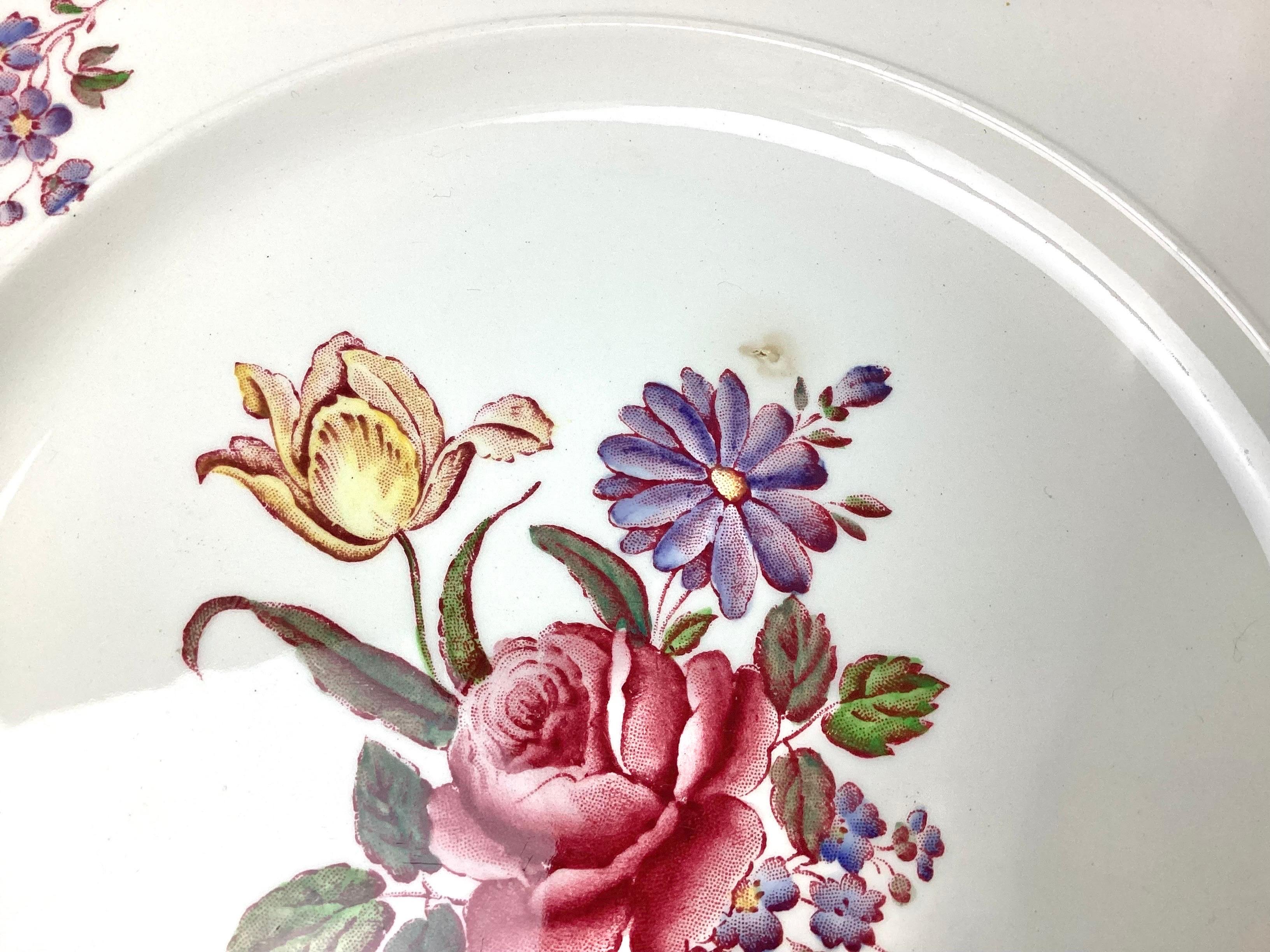 Porcelain Set of 10 Wedgwood Cotswold Dinner Plates