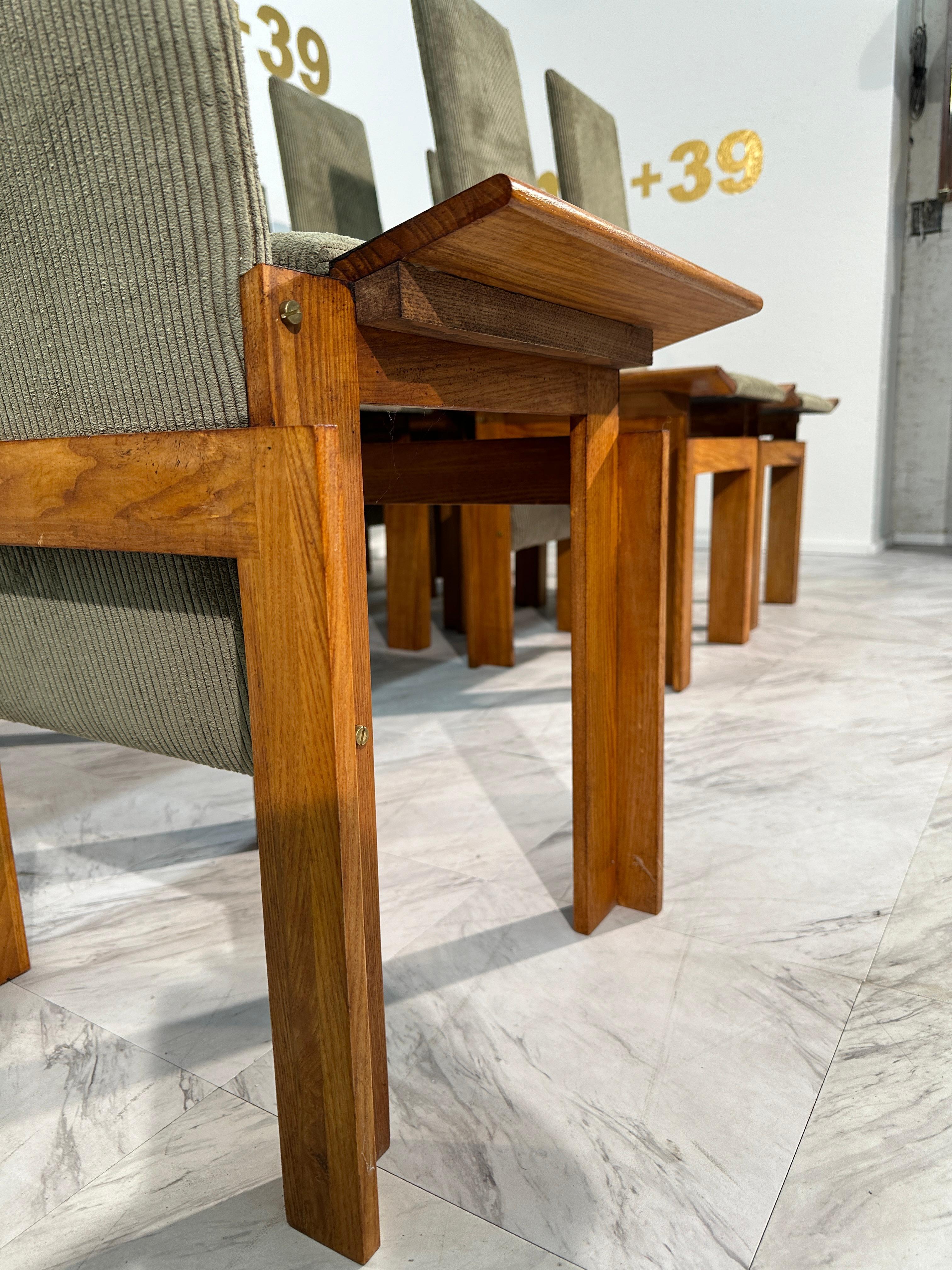 Set di 10 sedie da pranzo in legno del Mid Century 1960s Status:Pubblicato - Mercato in vendita 1