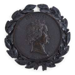 Set of 11 19th Century Bois Durci Portrait Roundels