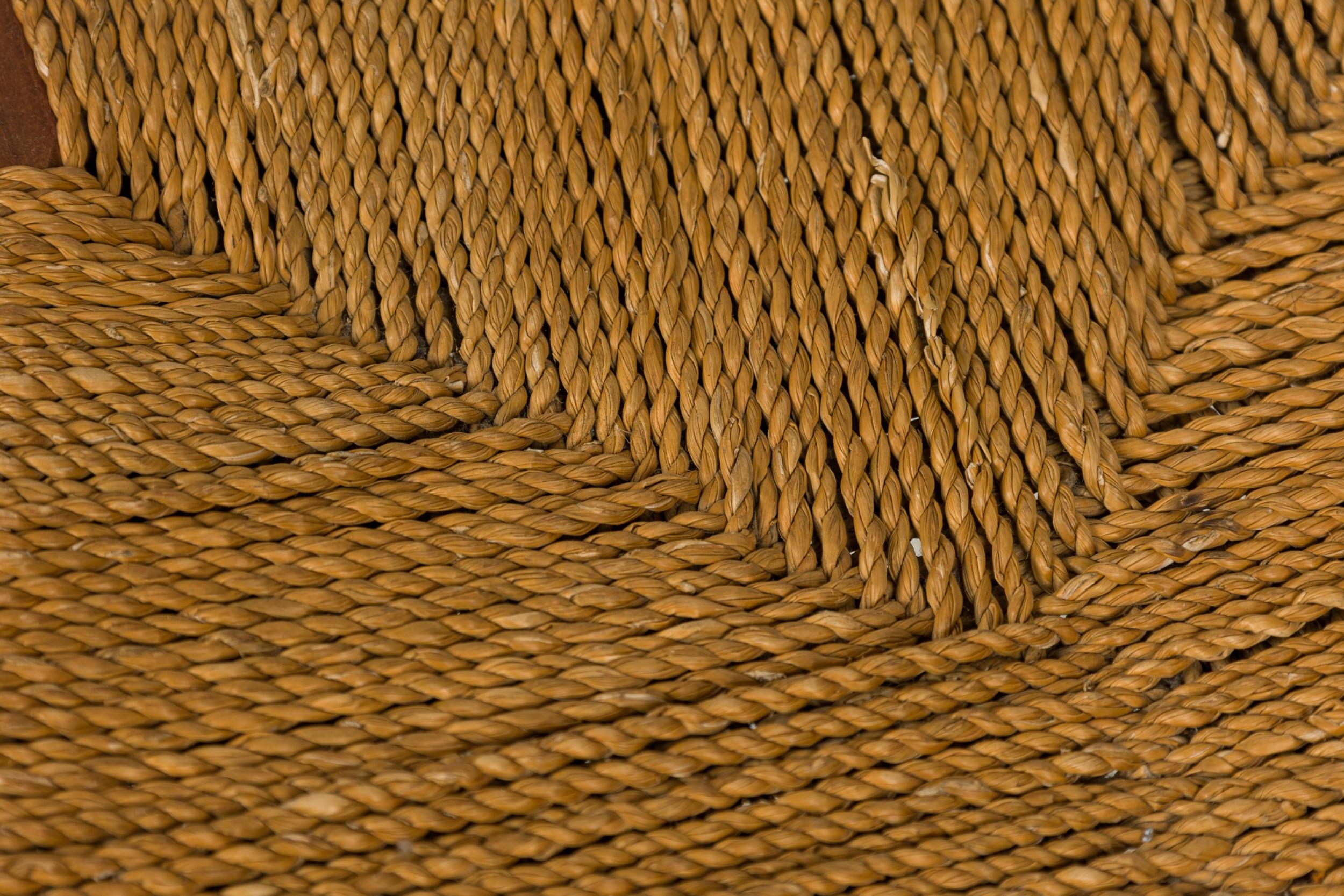 Set of 11 Børge Mogensen Danish Mid-Century Teak & Woven Seagrass Dining Chairs For Sale 6