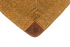 Set of 11 Børge Mogensen Danish Mid-Century Teak & Woven Seagrass Dining Chairs