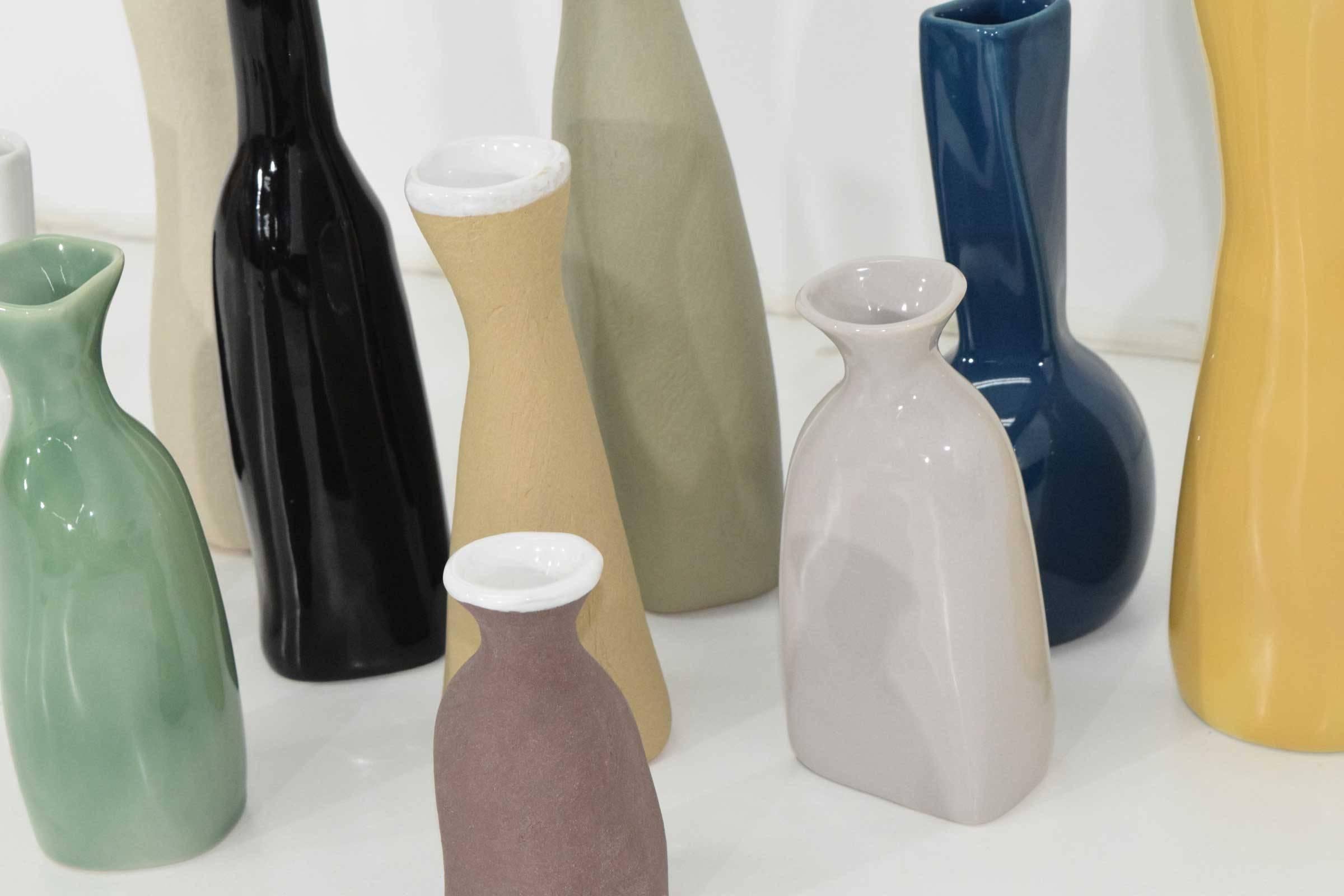 Luna Garcia, founded in 1979, was a long-term pottery maker based in Venice Beach, California and closed in 2015. They are known for their beautiful colors and glazes as well as matte finishes. Every piece in this collection is signed. Measurements