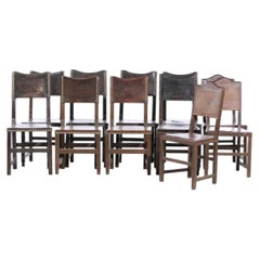 Set of 11 chairs - 17th century