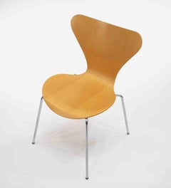 Set of 11 Chairs Model 3107 by Arne Jacobsen for Fritz Hansen, 1990s