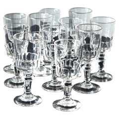 Set Of 11 Schnapps Glasses, France, 9 cm
