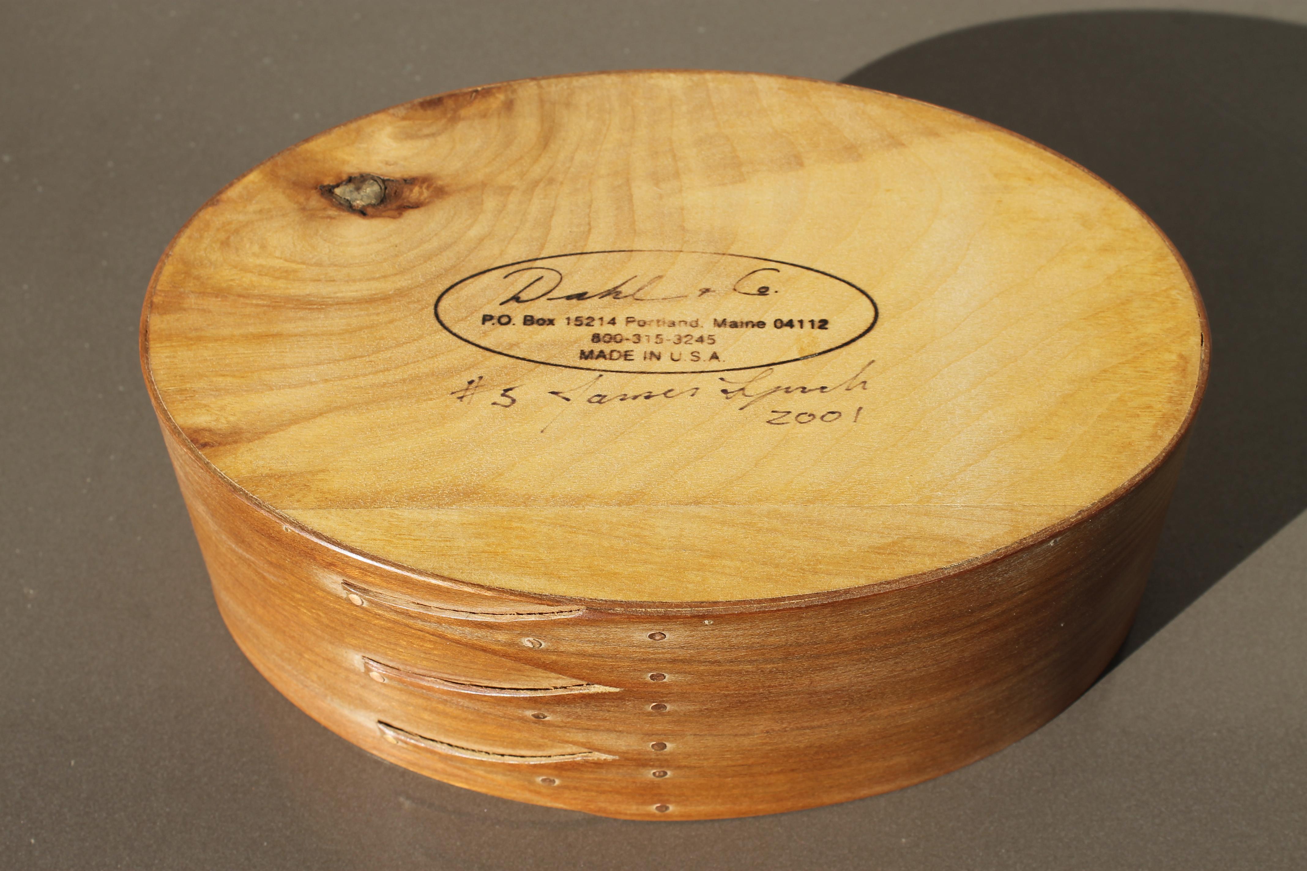 Set of 11 Shaker Style Bent Wood Boxes by James Lynch, 2001 6