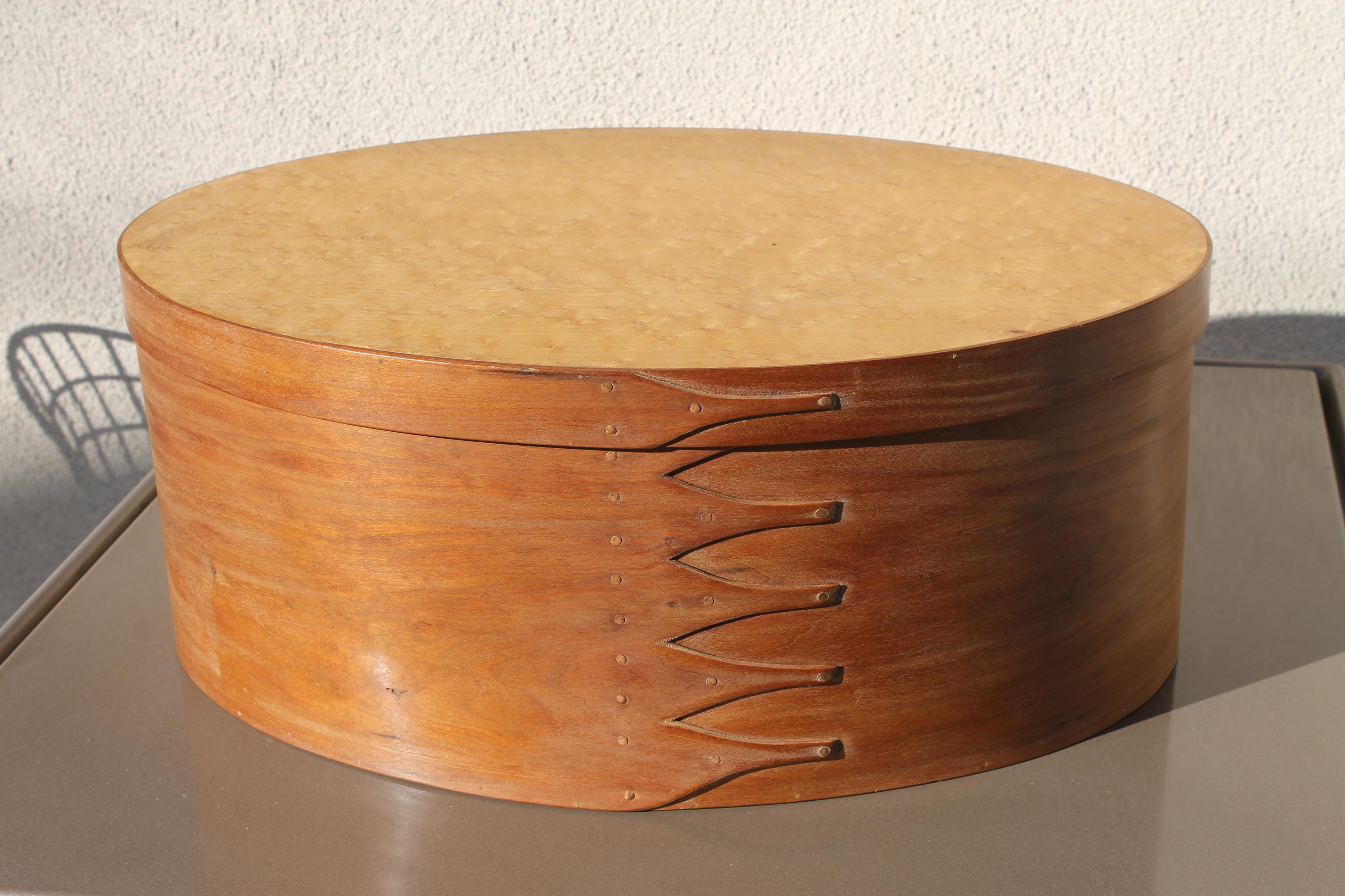 Set of 11 Shaker Style Bent Wood Boxes by James Lynch, 2001 3