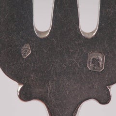 Set of 11 Silver Oyste, France by Hènin & Fils, Paris, 1872 - 1875