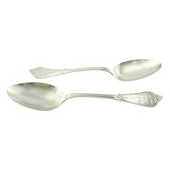 Set of 11 Tiffany & Co. Beekman Sterling Silver Tablespoons with Monogram
