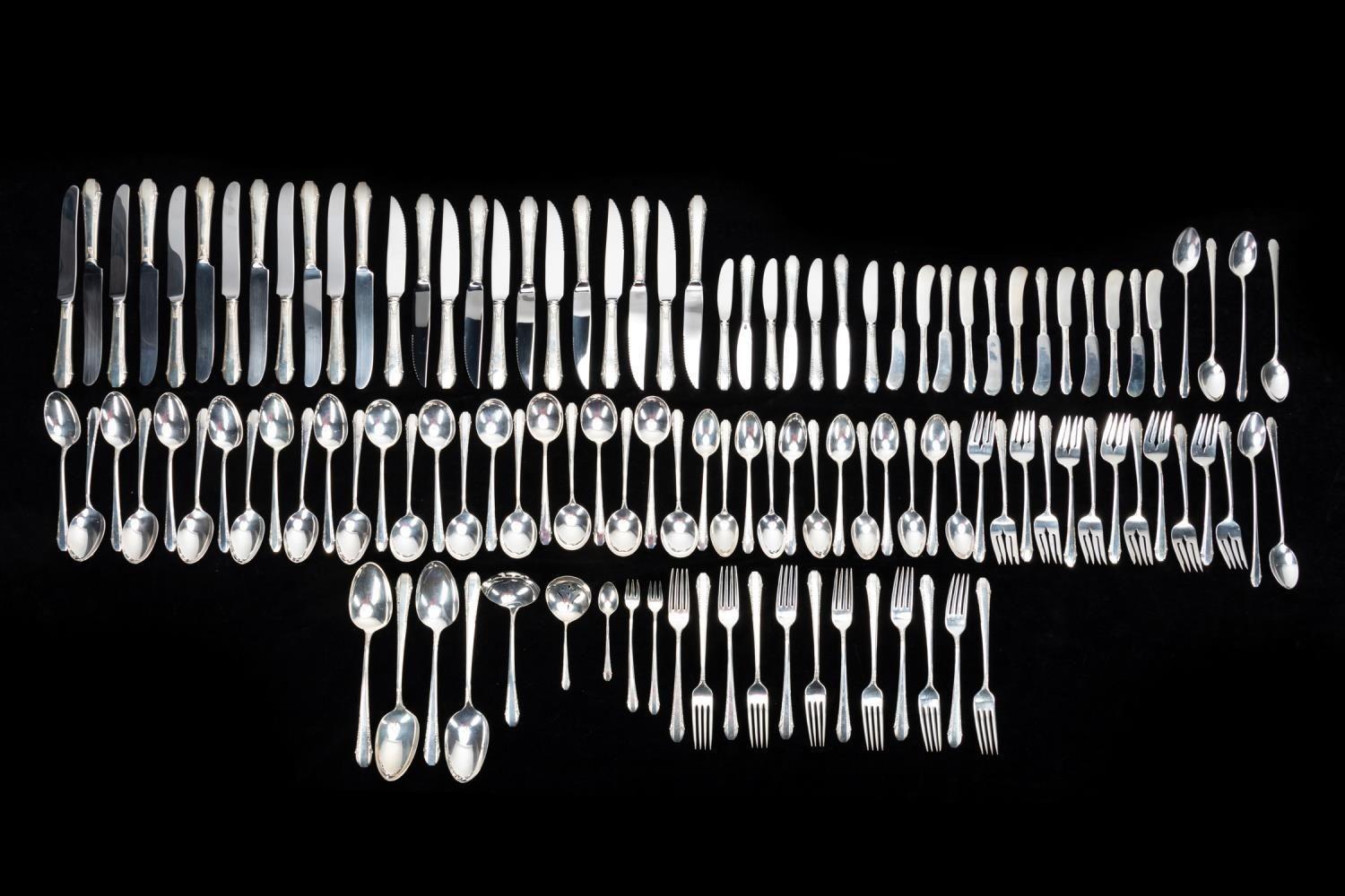 118 piece silverware set by International Silver for the 