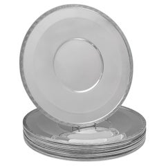 Set di 12 sottopiatti da 14,5" realizzati da C.J. Vander, circa 2000.