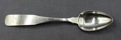 Set of 12 1816 Coin Silver Teaspoons by John Erwin