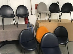 Ensemble de 12 chaises ""771"" de Joseph-André Motte pour Steiner