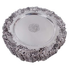 12er-Set klassischer amerikanischer viktorianischer Sterlingsilber-Essteller