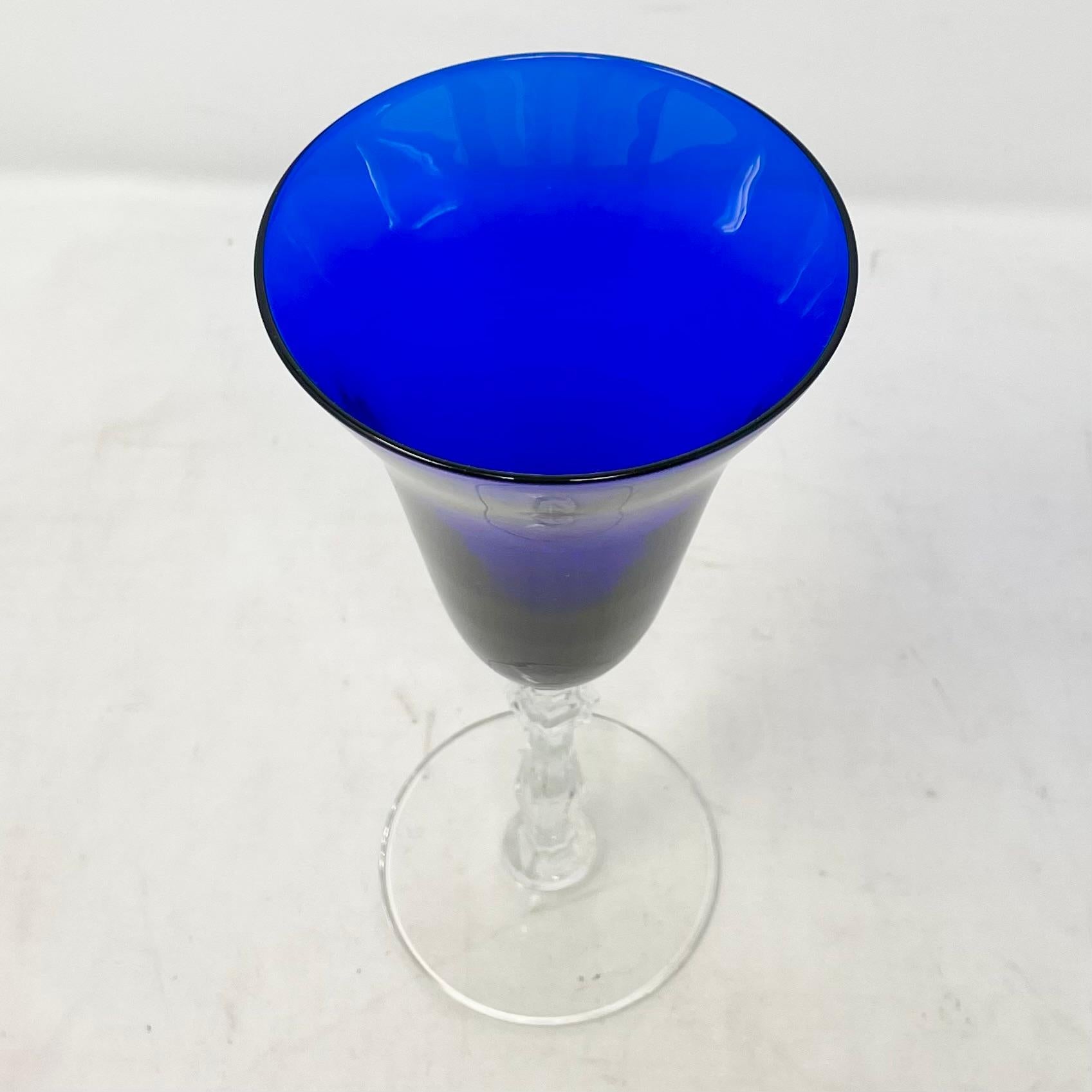 Verre Ensemble de 12 gobelets anciens américains 