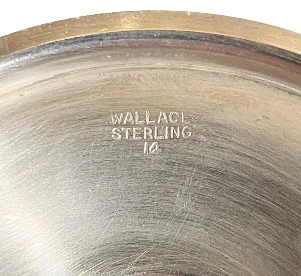 Set of 12 Antique American Sterling Silver Goblets Signed 