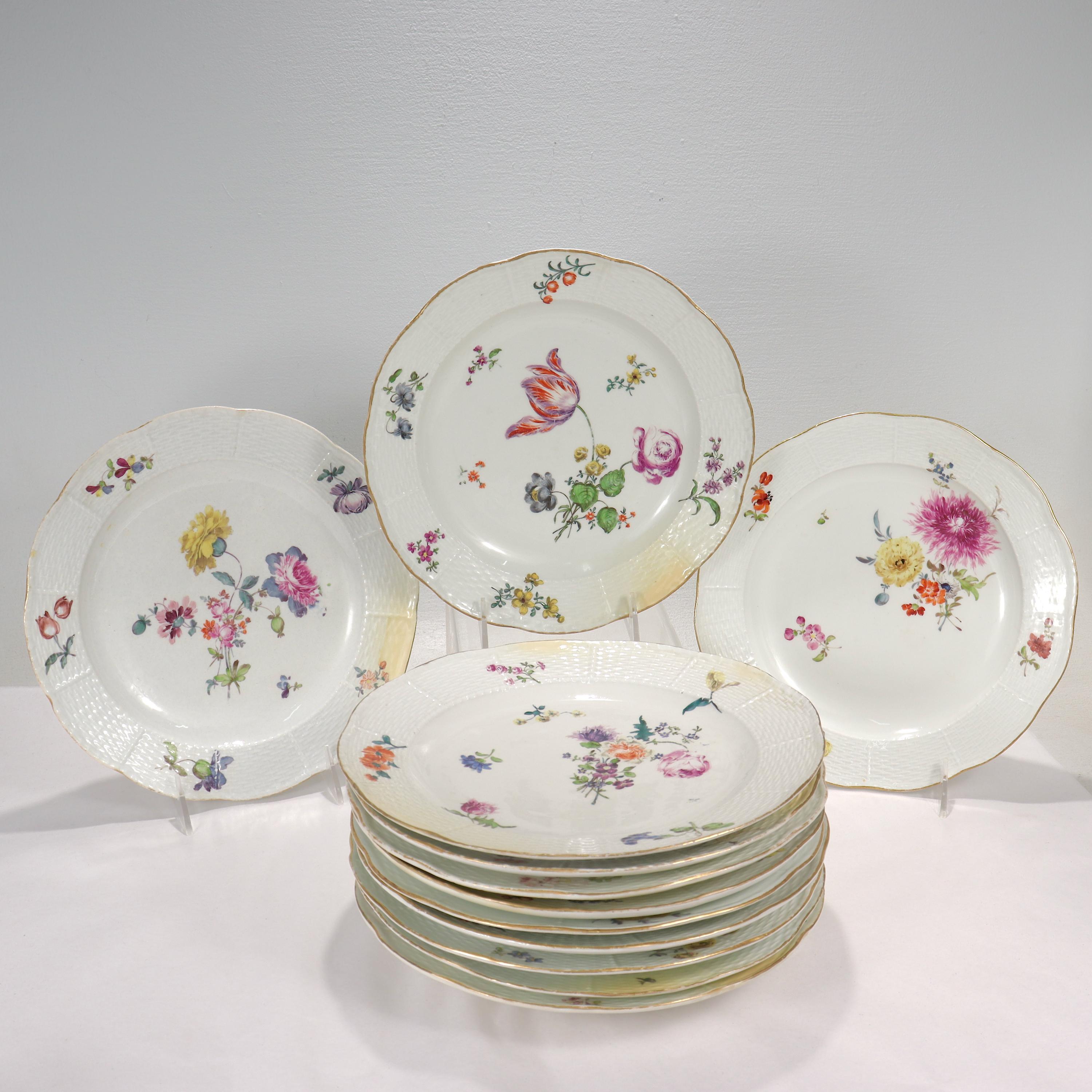 meissen plates for sale