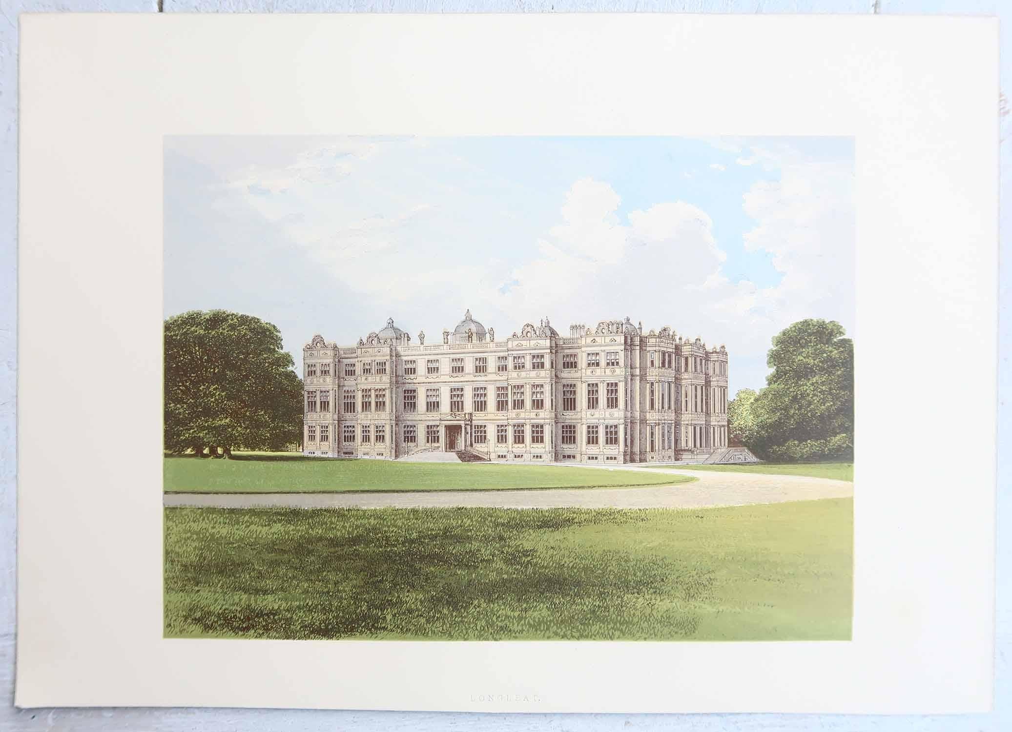 Ensemble de 12 Antiquities of English Country Houses & Garden, C.1880 en vente 2