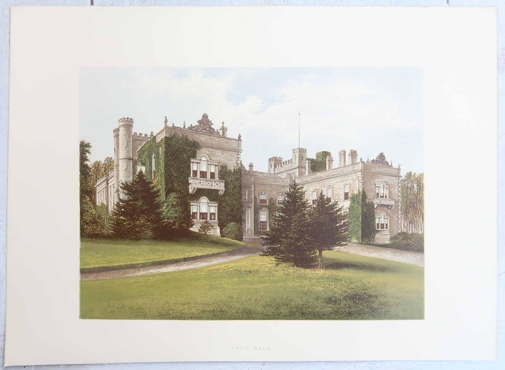 Ensemble de 12 Antiquities of English Country Houses & Garden, C.1880 en vente 5