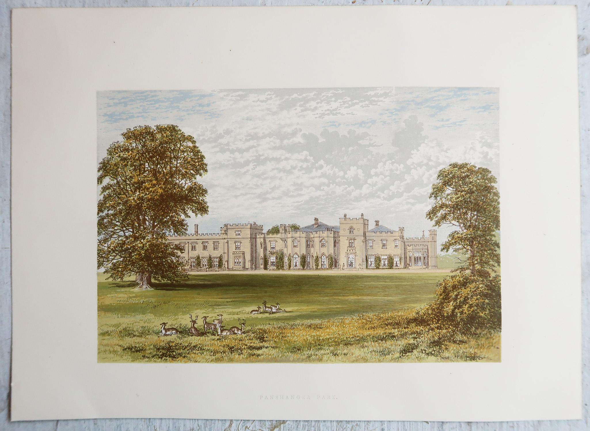 Splendido set di 12 stampe di case di campagna inglesi o di case di campagna.

Cromolitografie

Dopo i disegni originali di Alexander Francis Lydon

Pubblicato da Mackenzie C.1880

Senza cornice.

La misura indicata è il formato carta di una