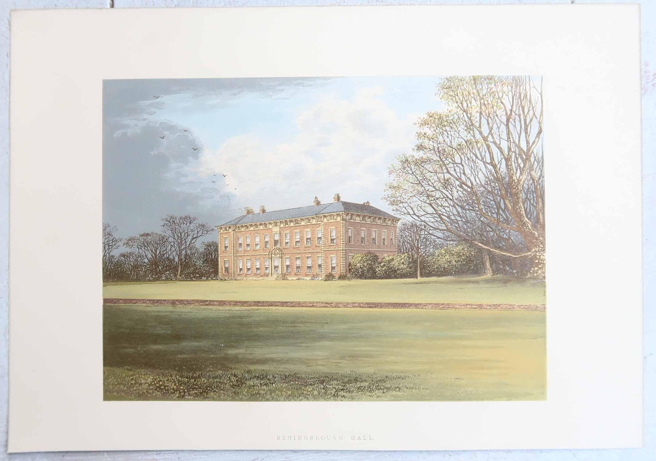 Anglais Ensemble de 12 Antiquities of English Country Houses & Garden, C.1880 en vente