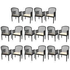Set of 12 Armchairs Andover by Davis Allen for Montina