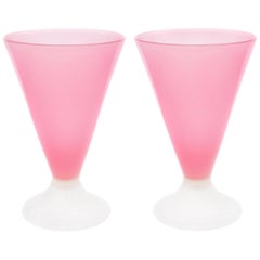 Set of 12 Art Deco Steuben Water Goblets