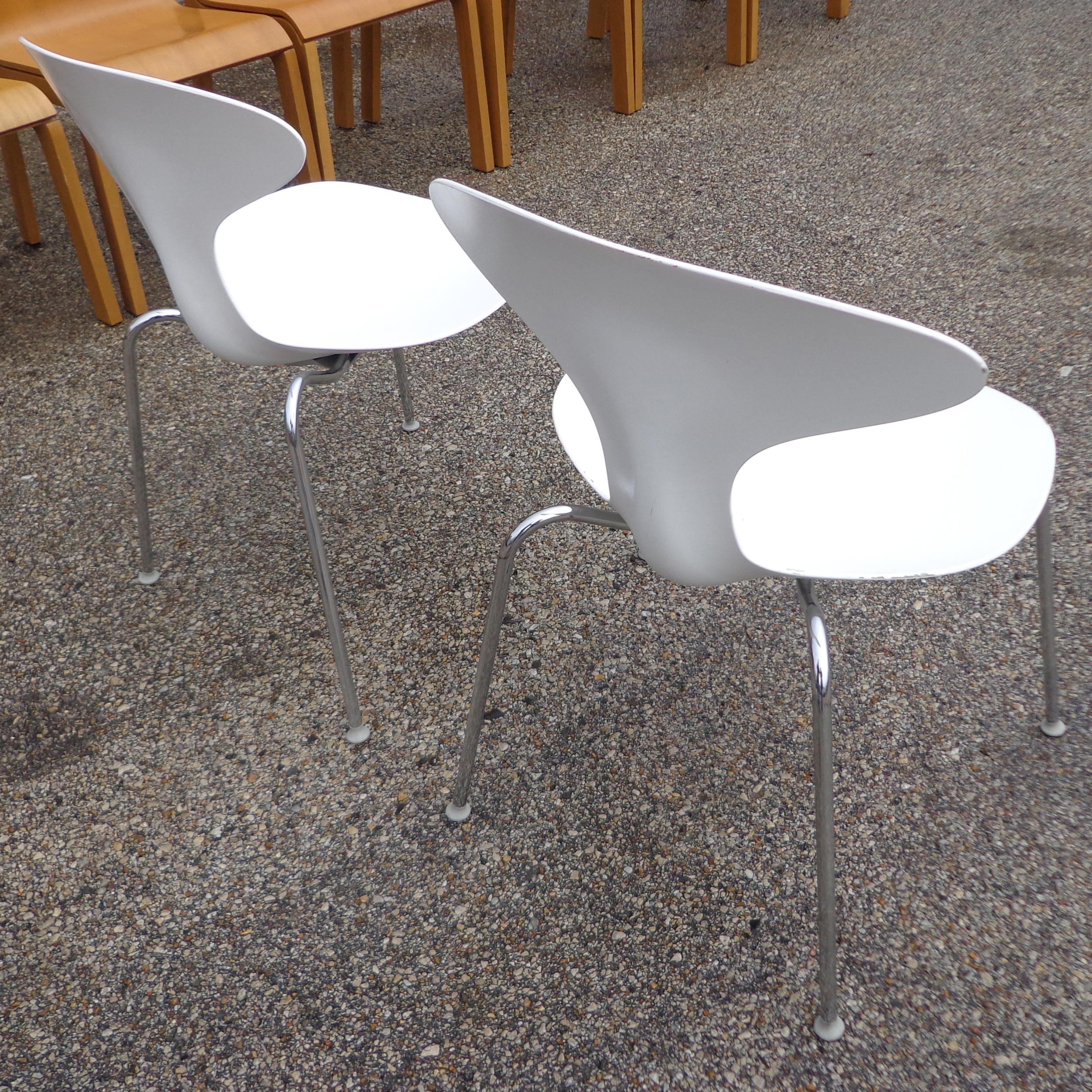 Set of 12 Bernhardt Orbit Dining Chairs by Russ Lovegrove For Sale 2