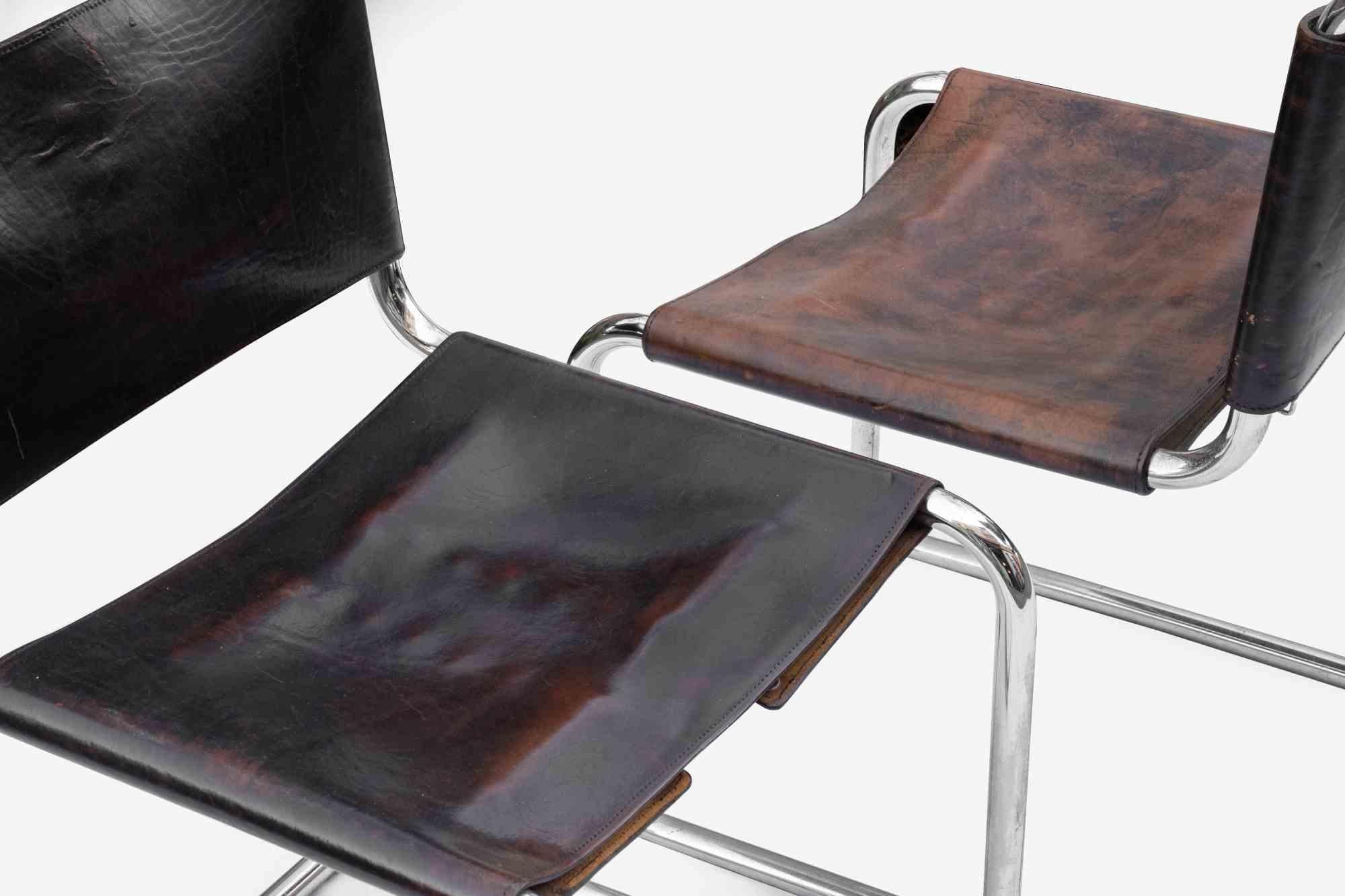 Mid-20th Century Set of 12 Cantilever S33 Chairs for Gavina by Mart Stam, Italy 1960s For Sale